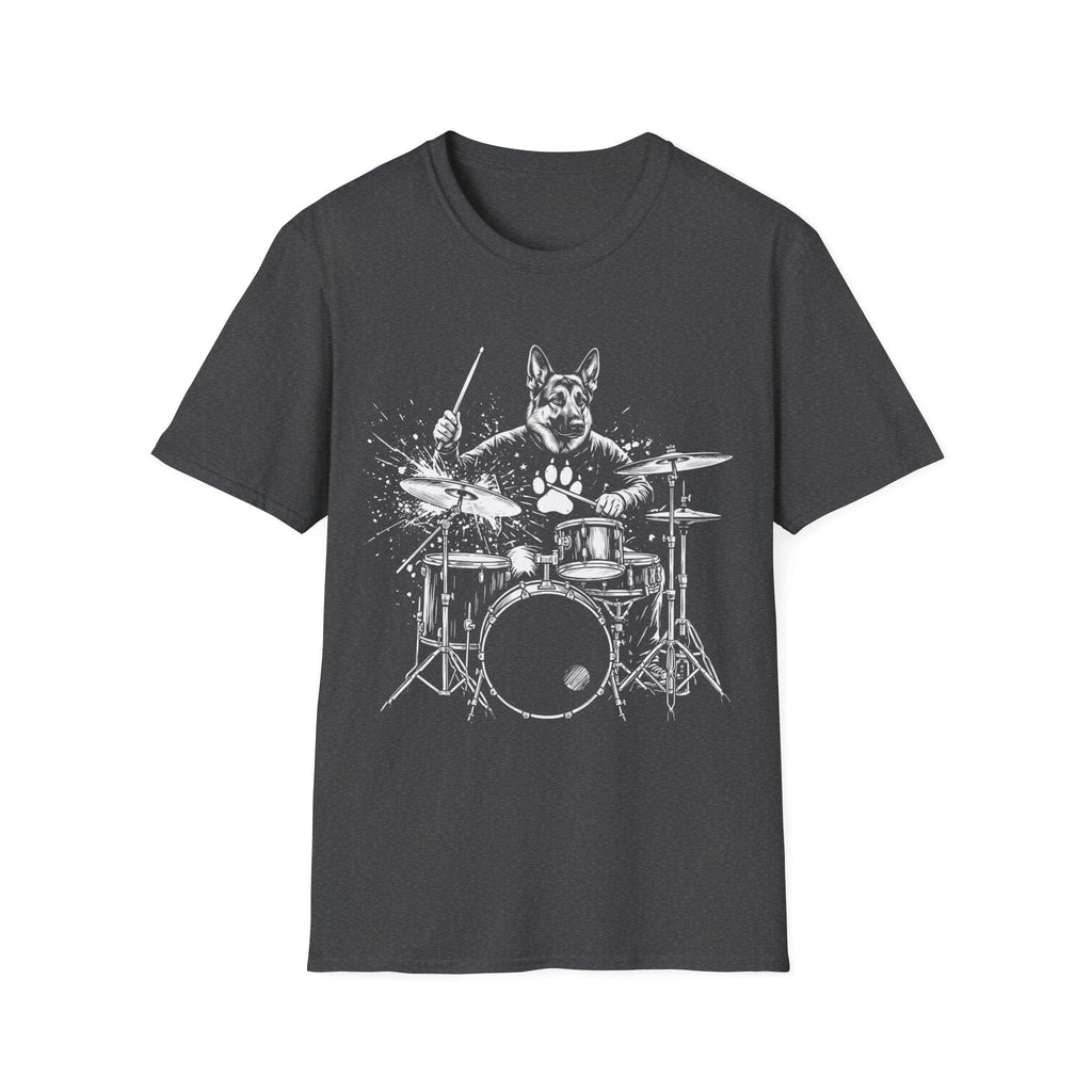 German Shepherd Drummer