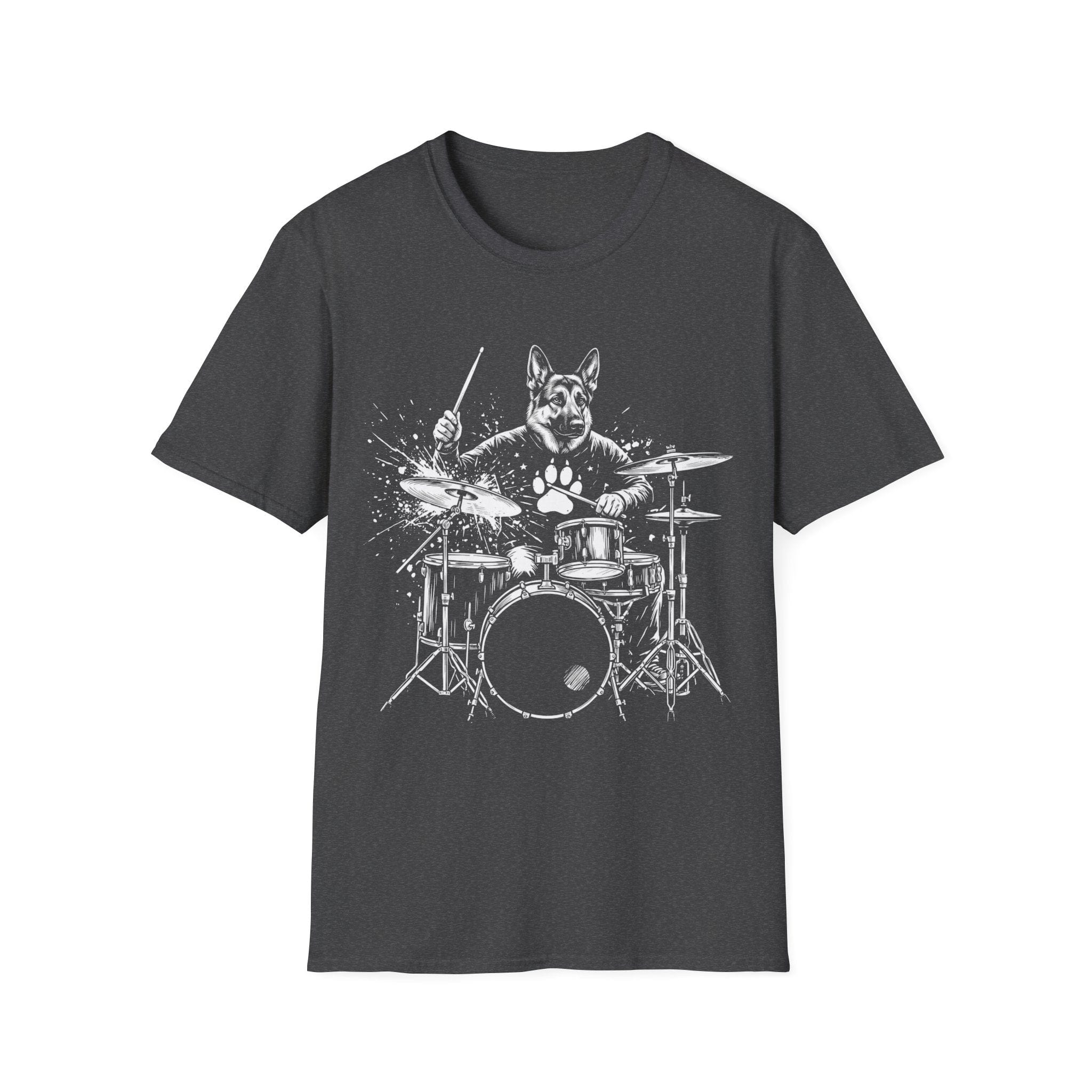 German Shepherd Drummer