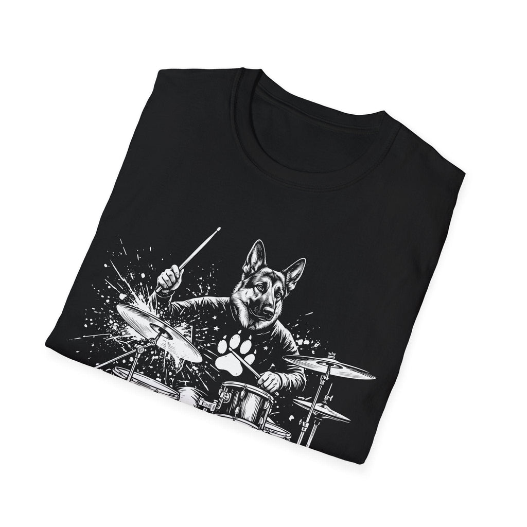 German Shepherd Drummer