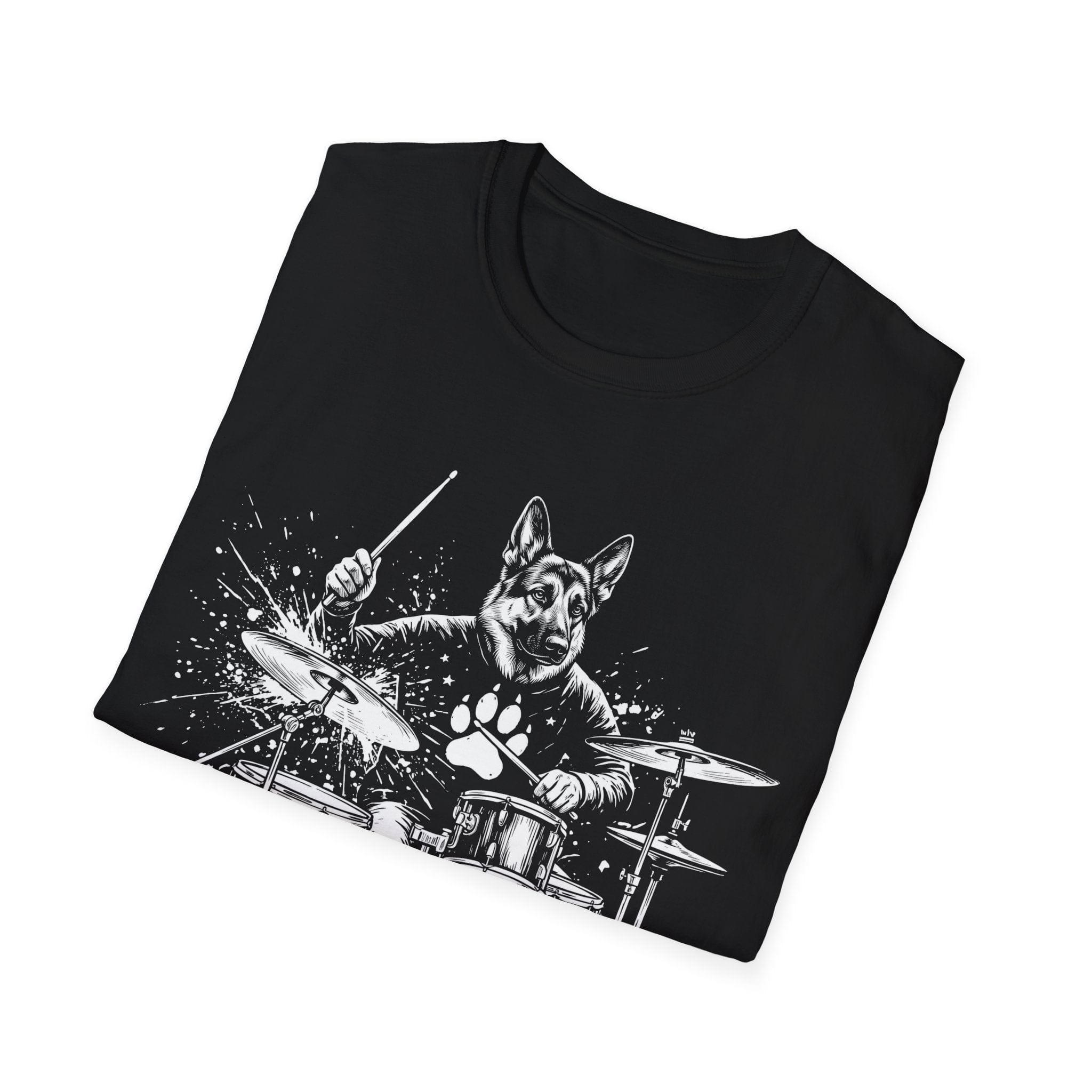 German Shepherd Drummer