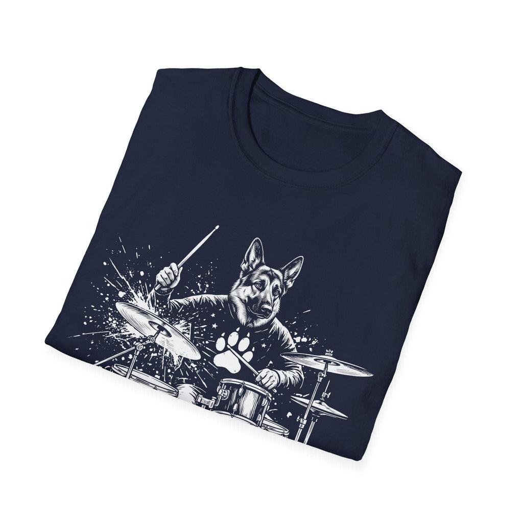 German Shepherd Drummer