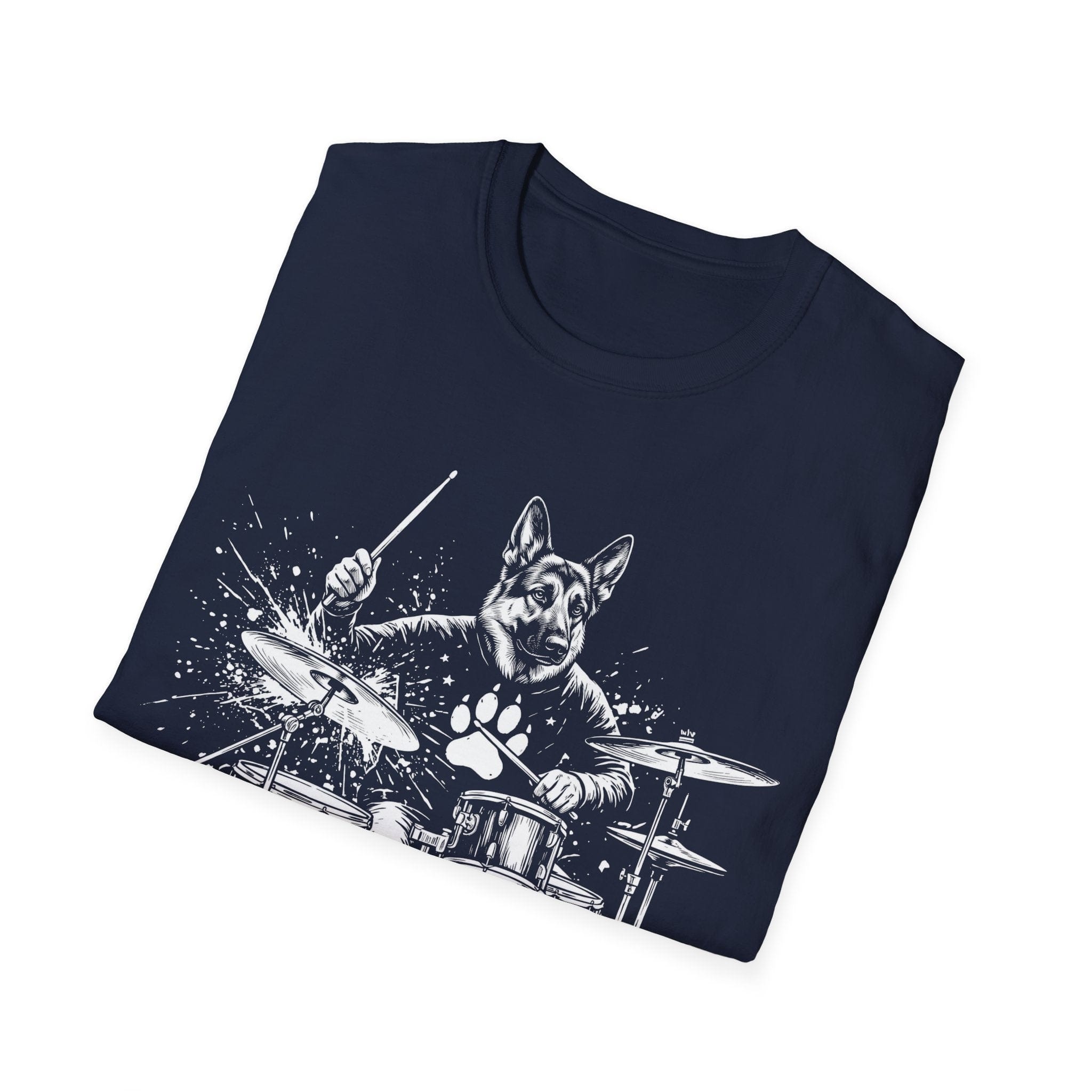 German Shepherd Drummer