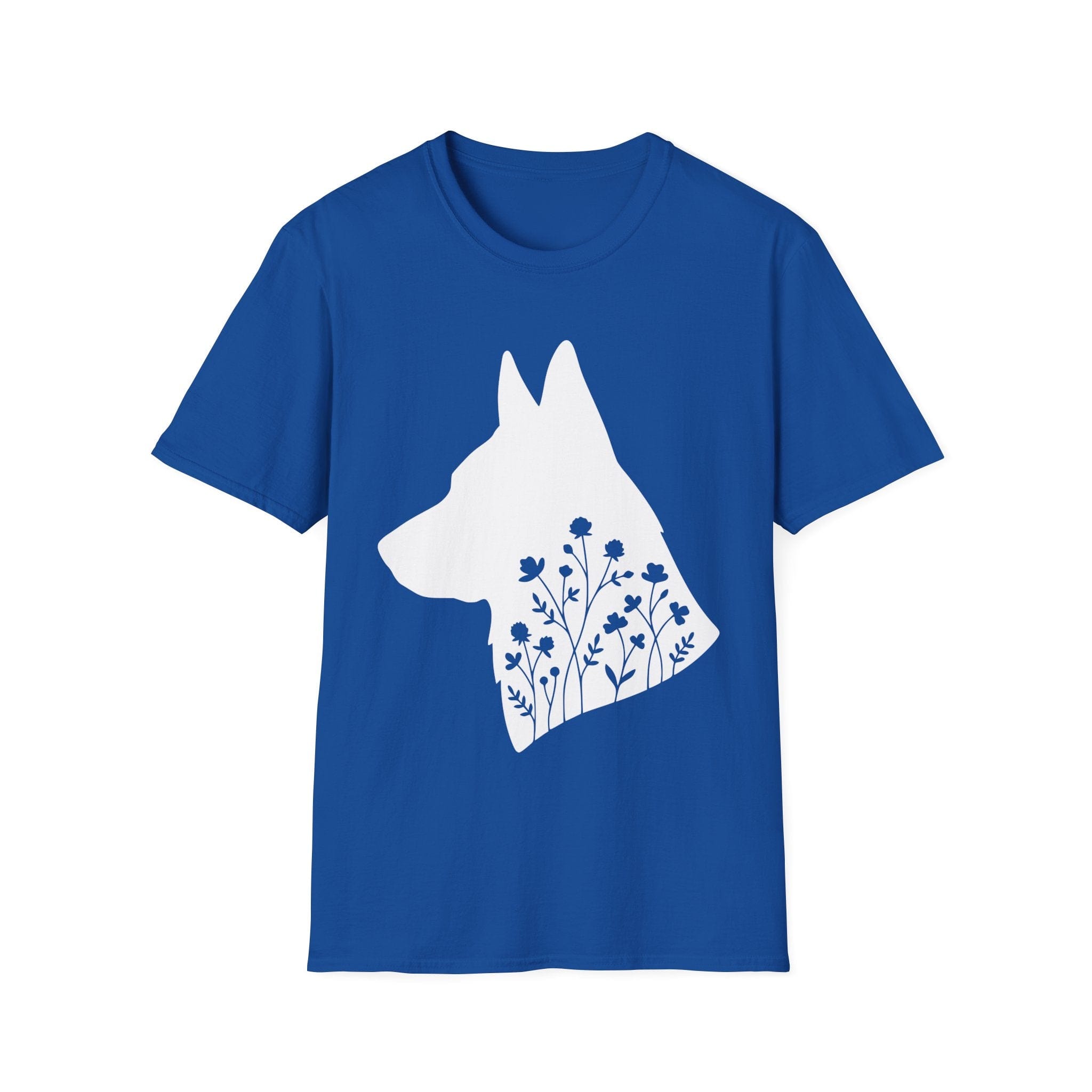 German Shepherd Flowers