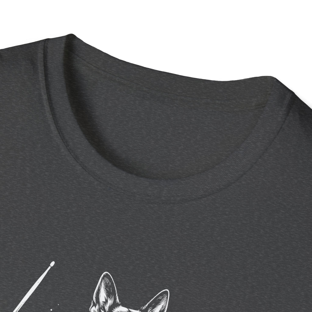 German Shepherd Drummer
