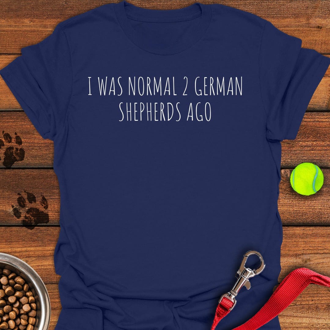 2 German Shepherds Navy