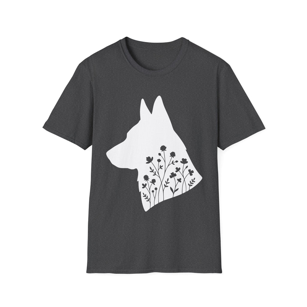 German Shepherd Flowers