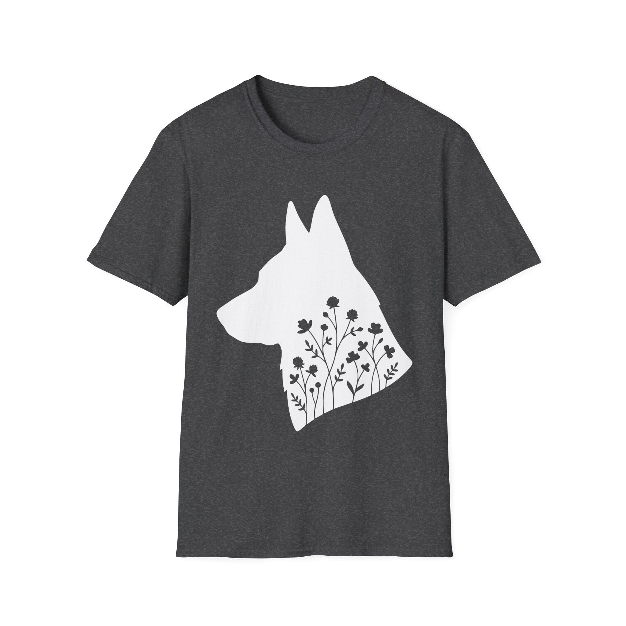 German Shepherd Flowers