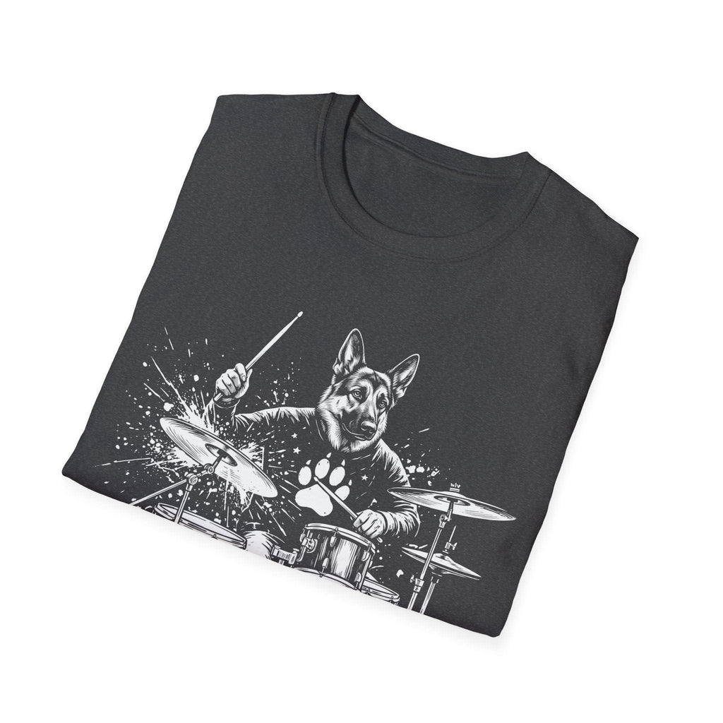 German Shepherd Drummer