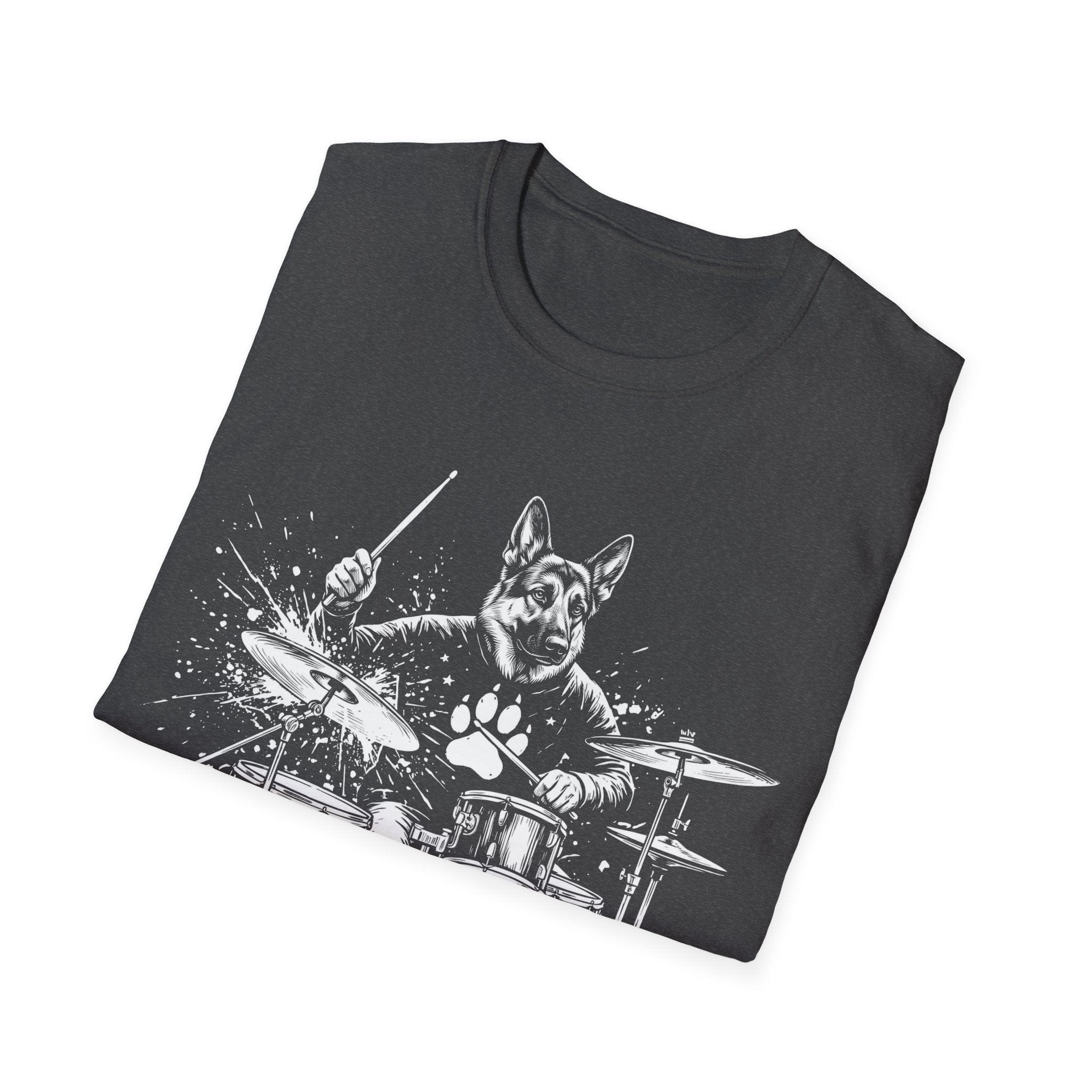 German Shepherd Drummer