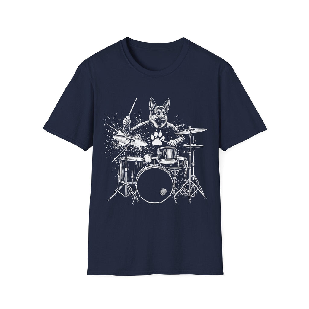 German Shepherd Drummer