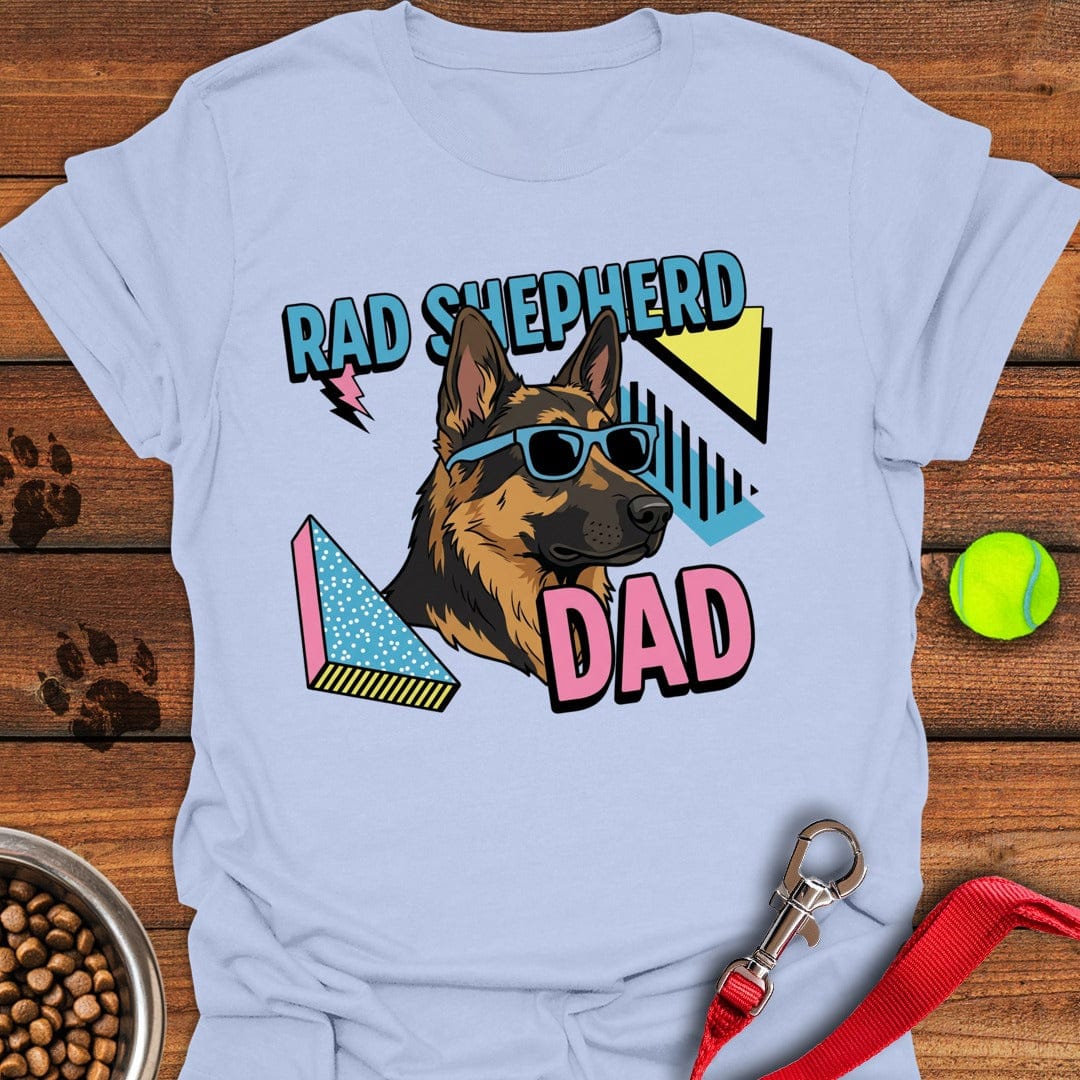 90's German Shepherd Dad Light Blue