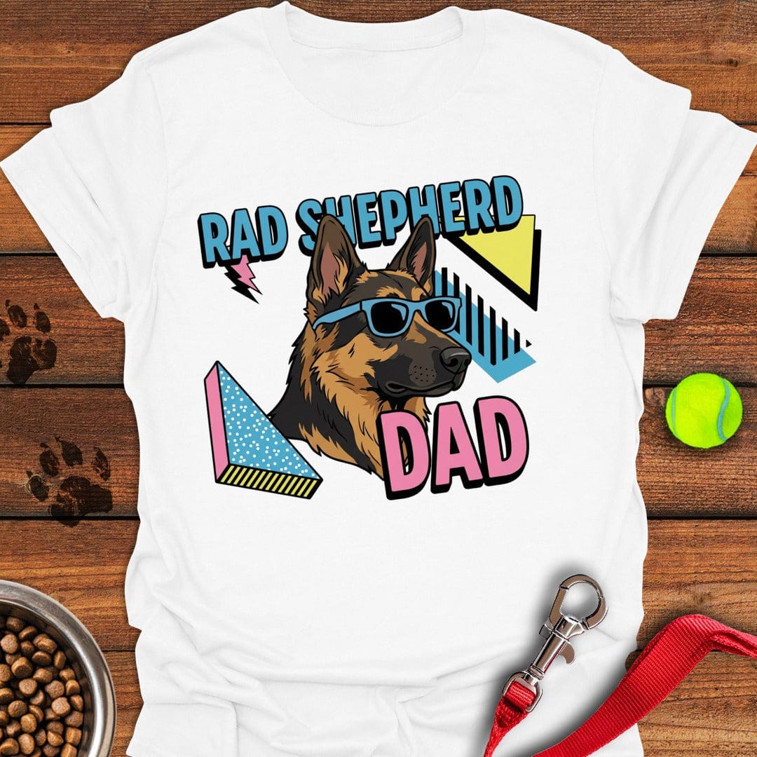 90's German Shepherd Dad White