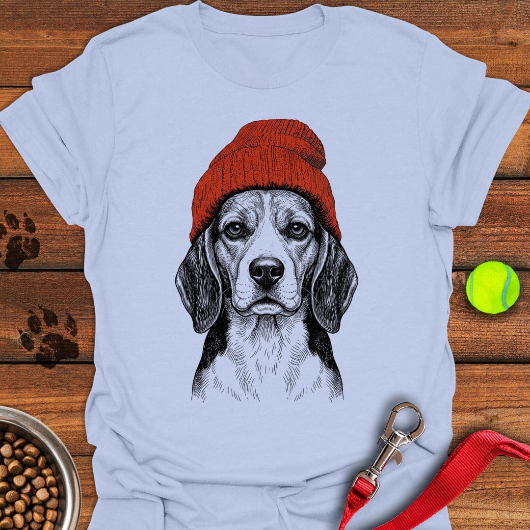 Beagle Beanie Light Blue