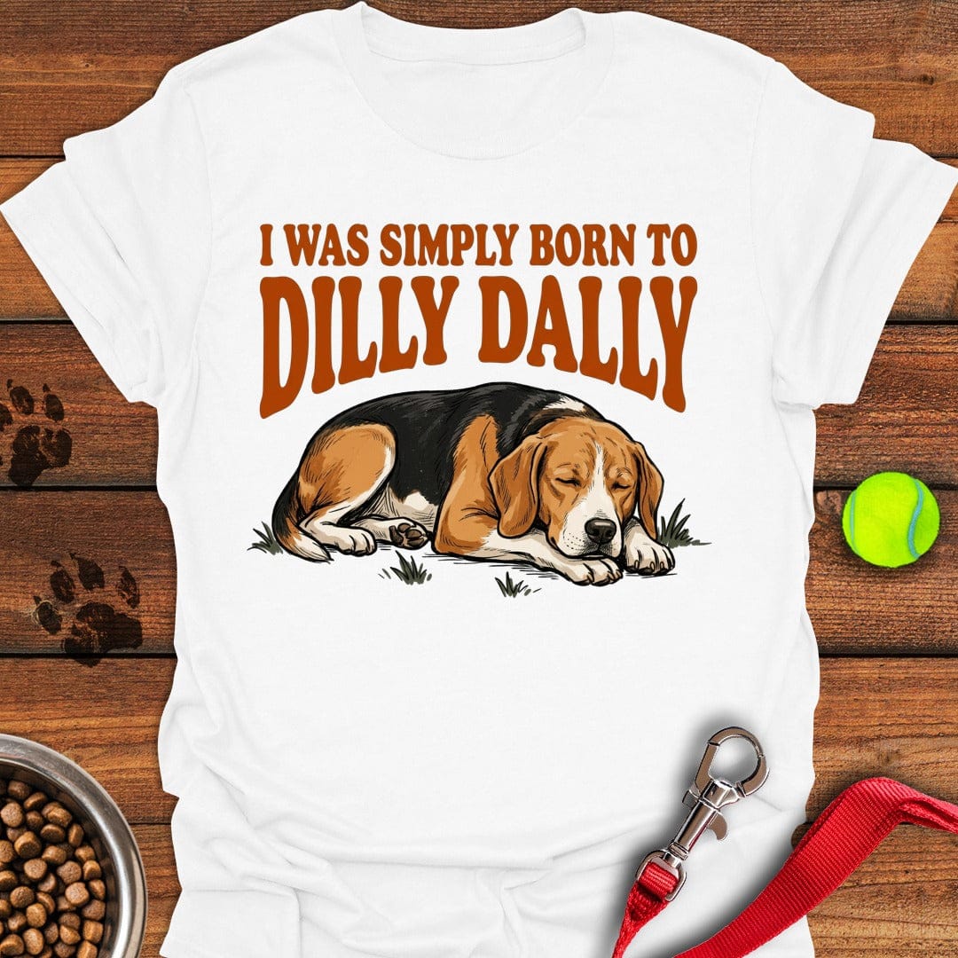 Beagle Dilly Dally White