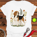 Beagle Flowers White