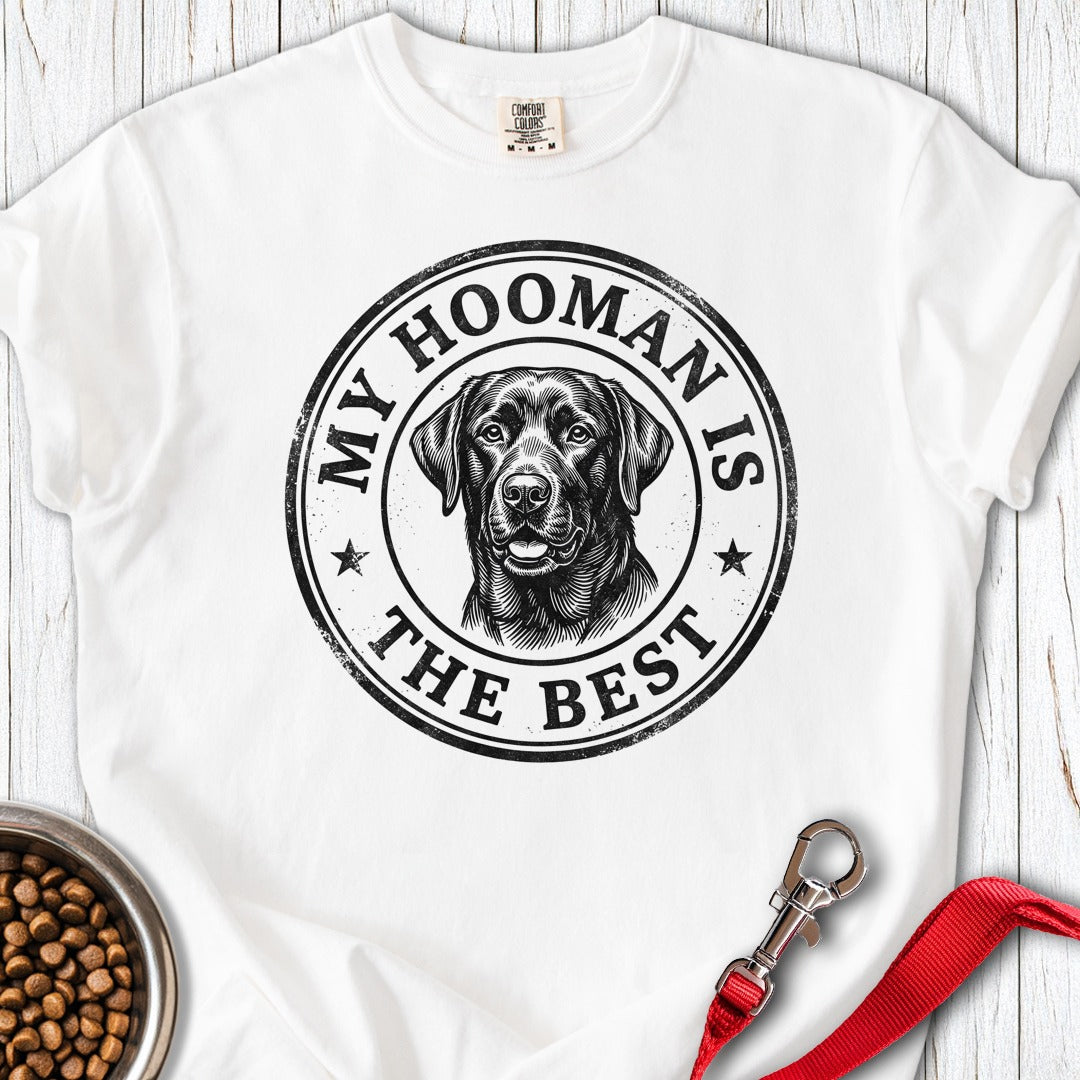 Best Hooman Black Lab White