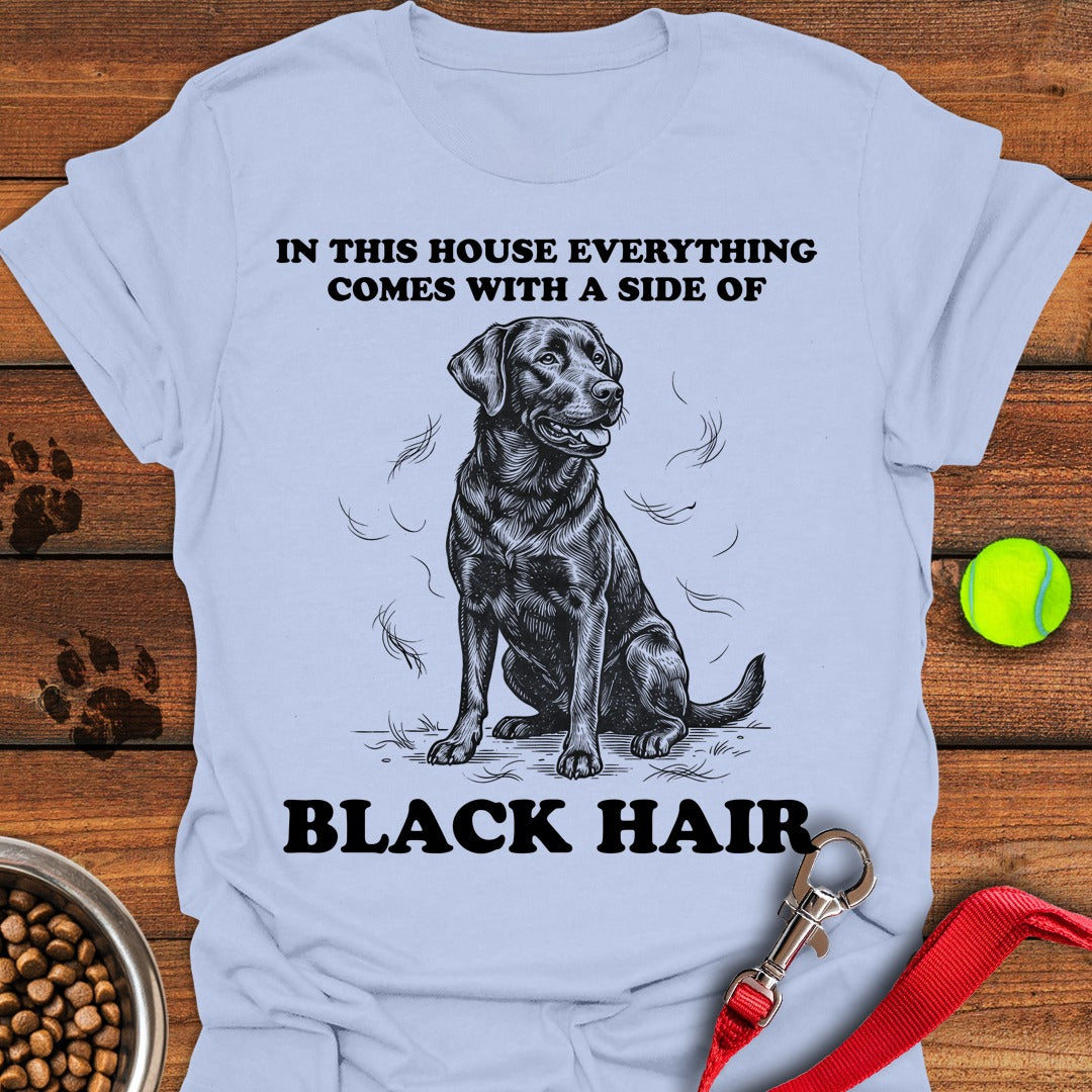 Black Lab Hair Light Blue