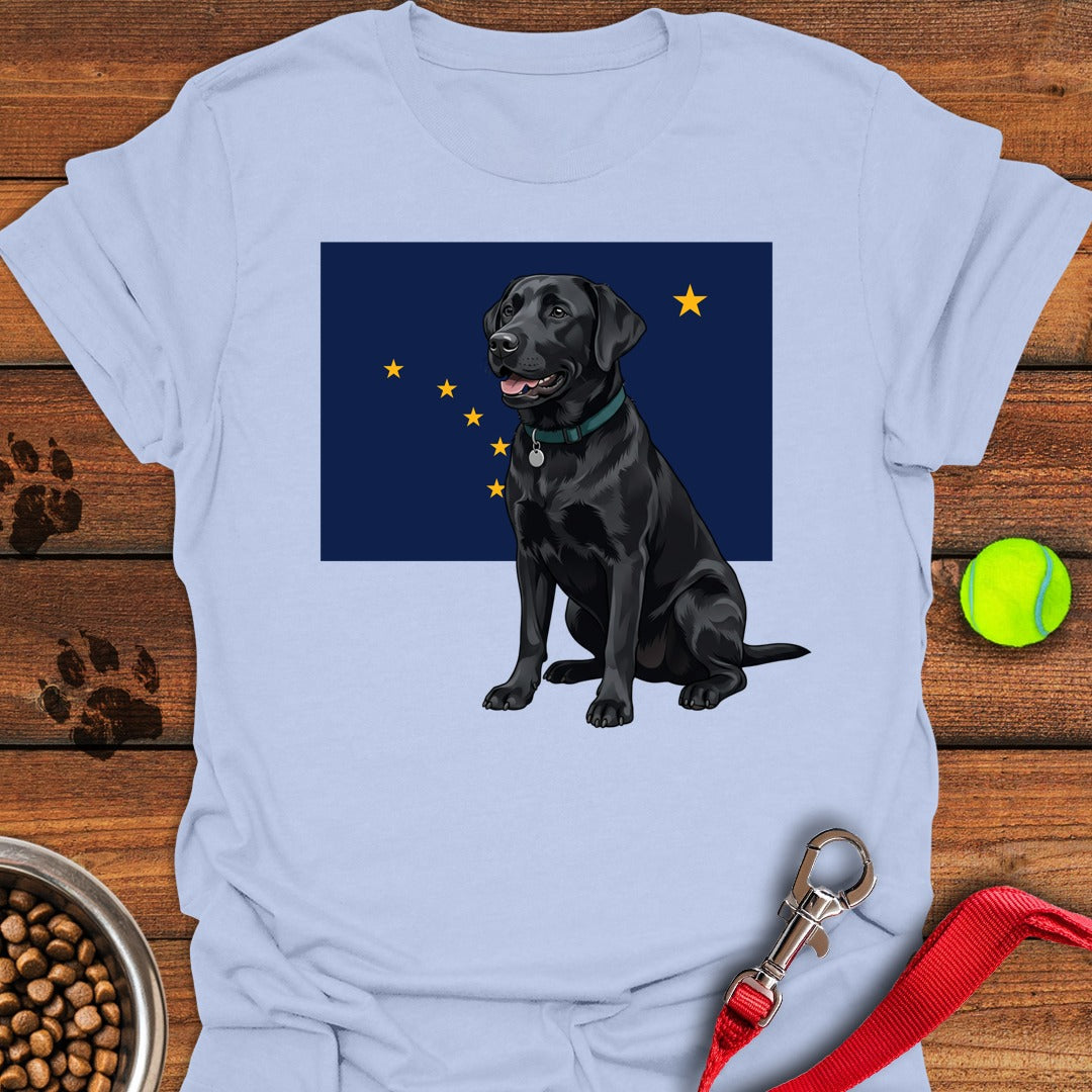 Black Labrador Alaska Light Blue