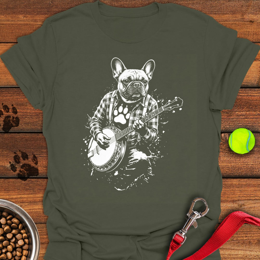 French Bulldog Banjo Military Green