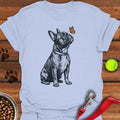 French Bulldog Butterfly Light Blue