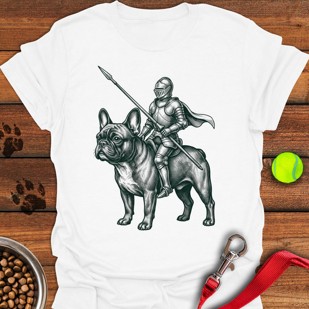 French Bulldog Knight White