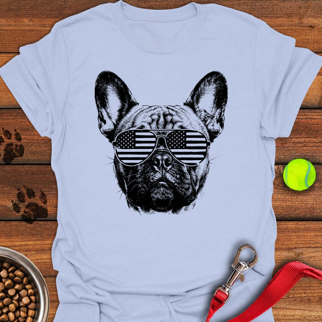 French Bulldog USA Light Blue
