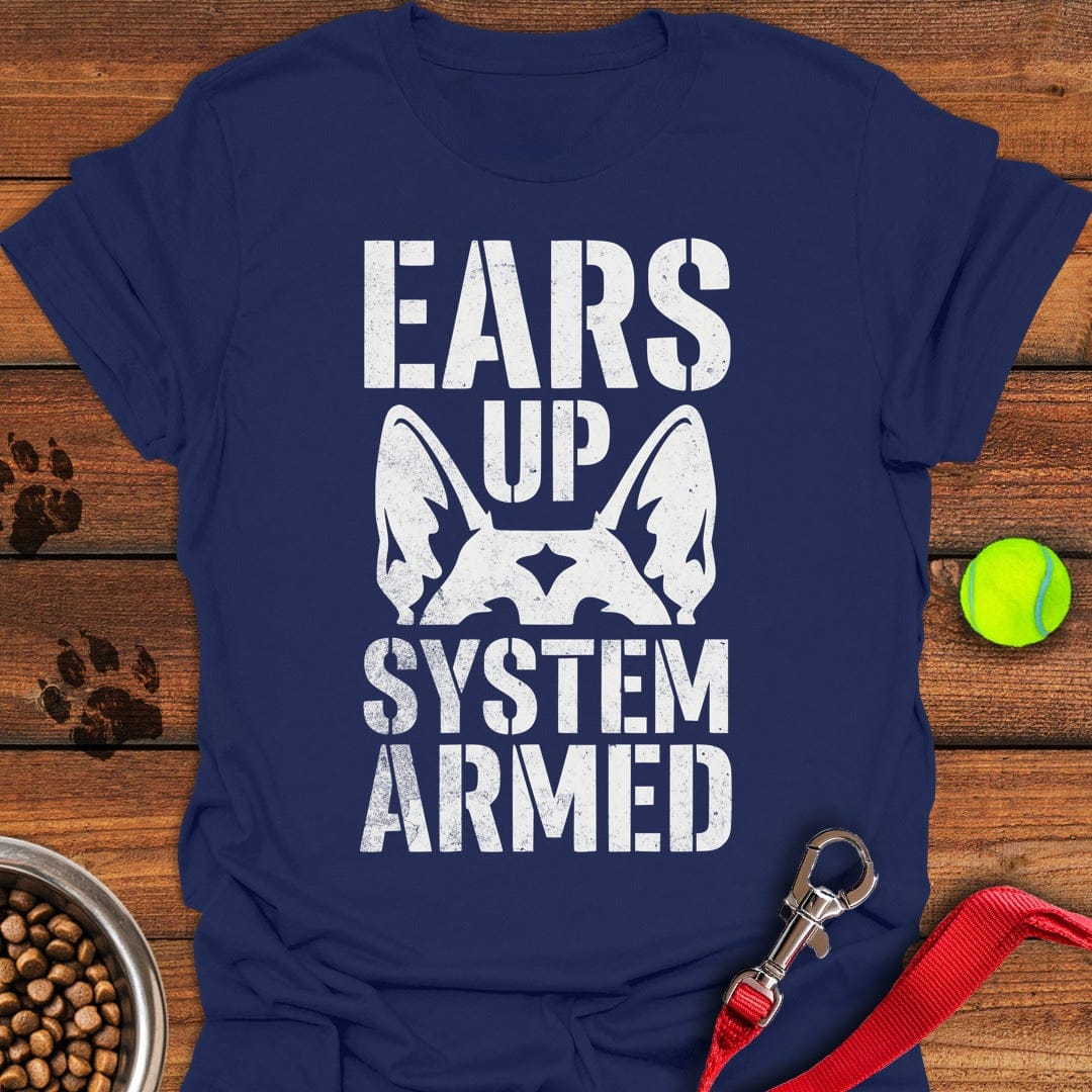 German Shepherd Alarm Navy