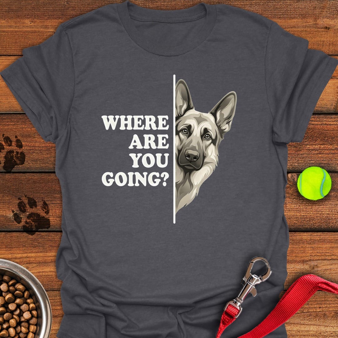 German Shepherd Alert Dark Heather