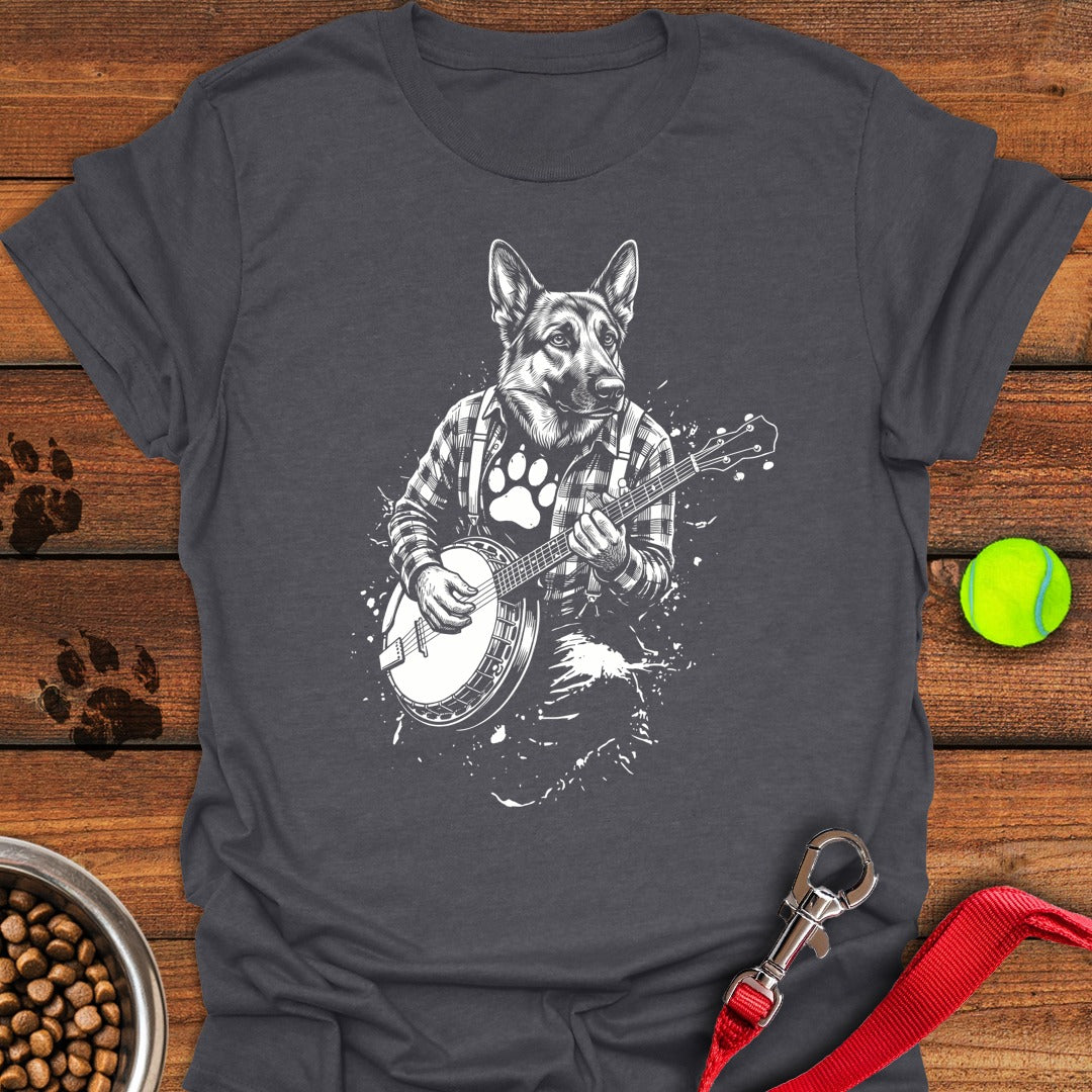 German Shepherd Banjo Dark Heather