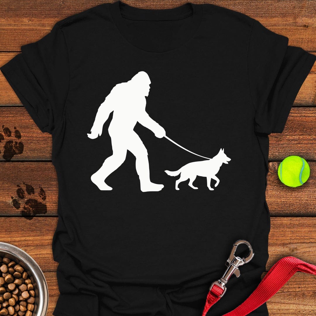 German Shepherd Bigfoot Black