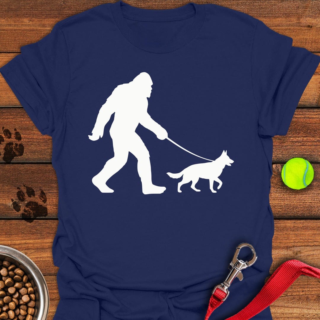 German Shepherd Bigfoot Navy