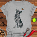 German Shepherd Butterfly Sport Grey