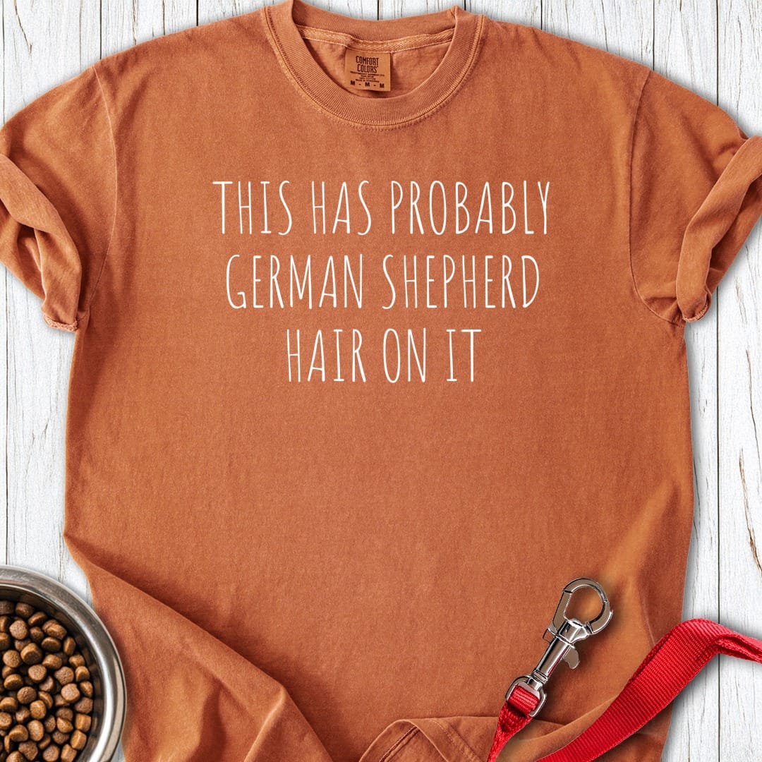 German Shepherd Hair Premium Tee Yam