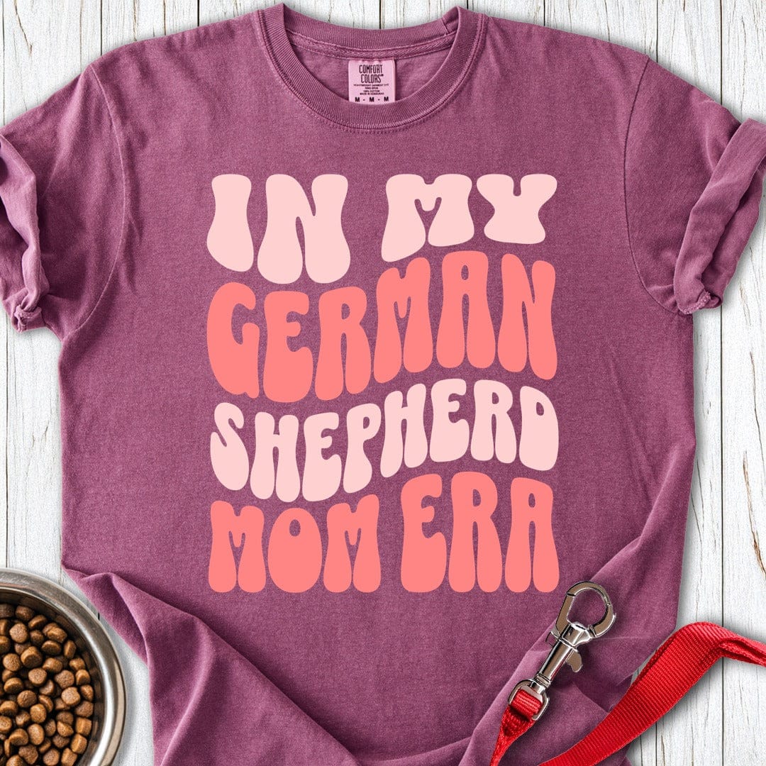 German Shepherd Mom Premium Tee Berry