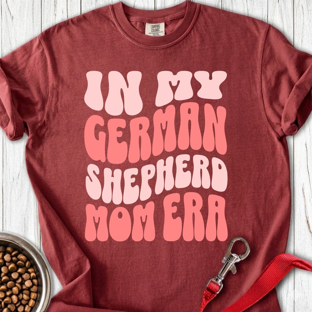 German Shepherd Mom Premium Tee Brick