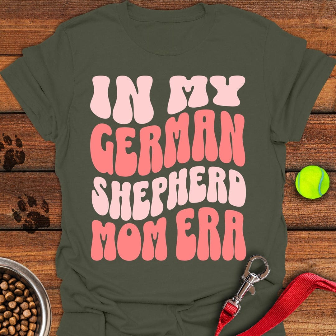 German Shepherd Mom Military Green