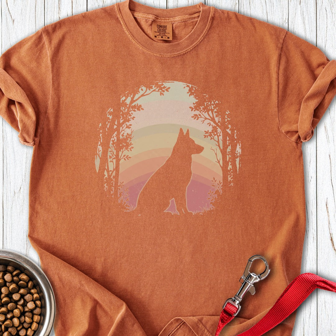 German Shepherd Nature Premium Tee Yam