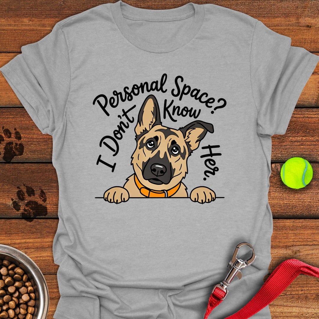 German Shepherd Personal Space Sport Grey