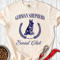 German Shepherd Social Club Premium Tee Ivory