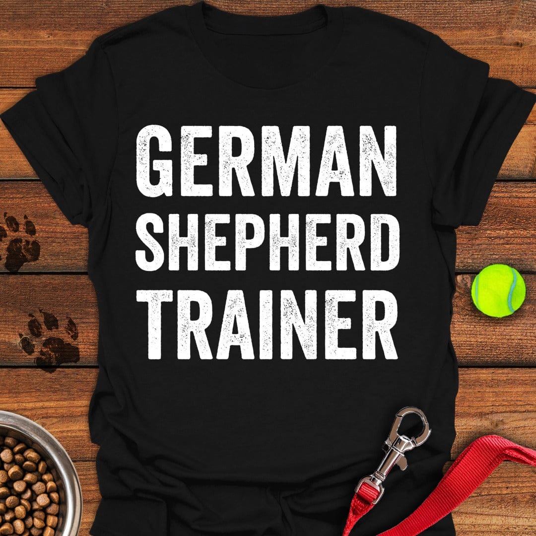 German Shepherd Trainer Black