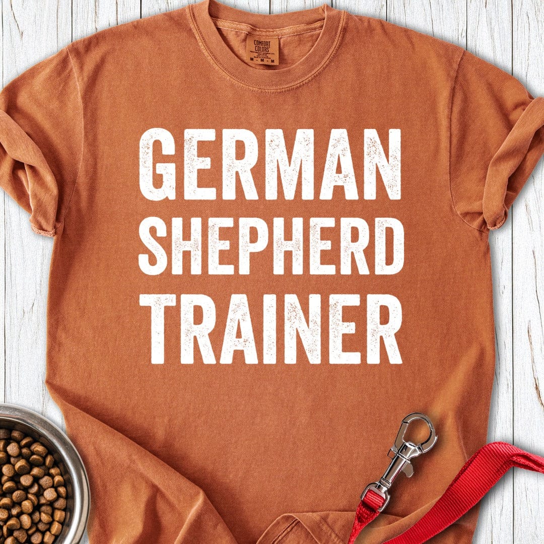 German Shepherd Trainer Premium Tee Yam