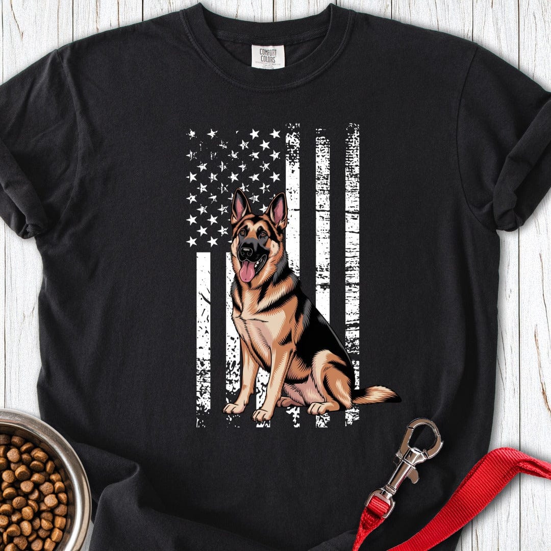 German Shepherd USA Premium Tee Black