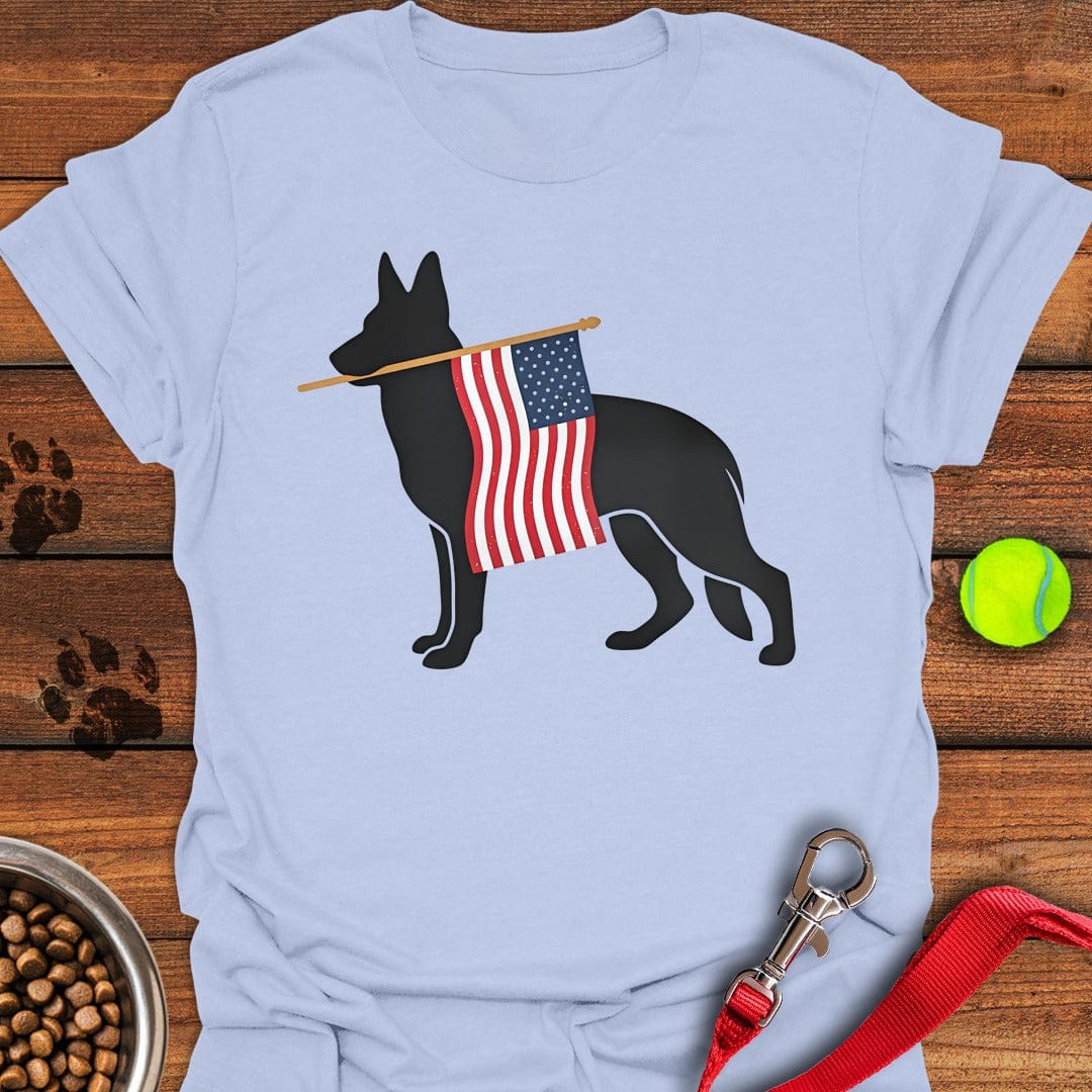 German Shepherd USA Light Blue