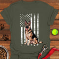 German Shepherd USA Military Green