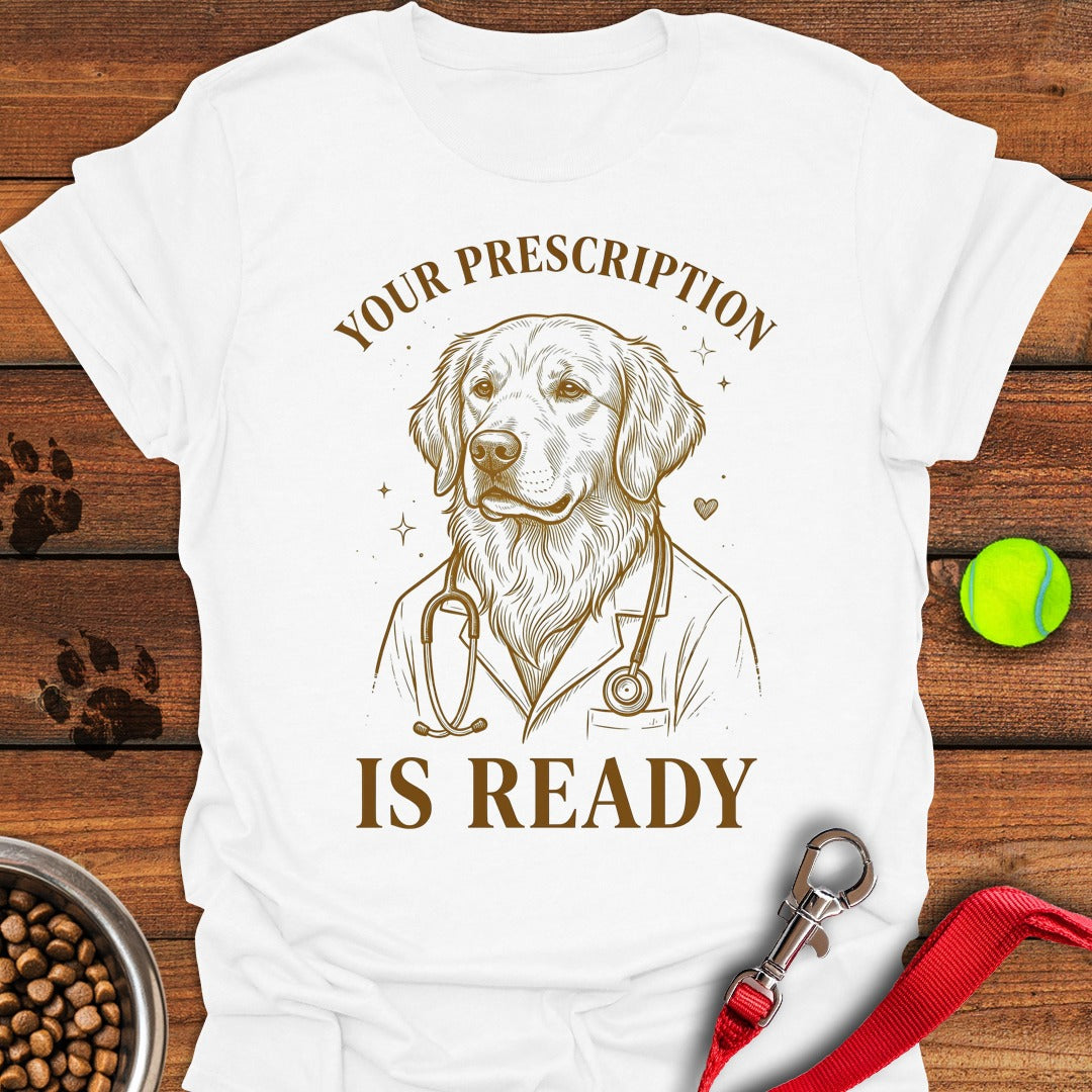 Golden Retriever Therapy White