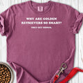 Golden Retriever are Smart Premium Tee Berry