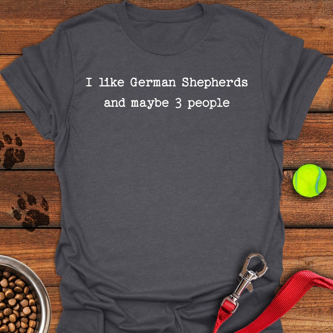 I Like German Shepherds Dark Heather