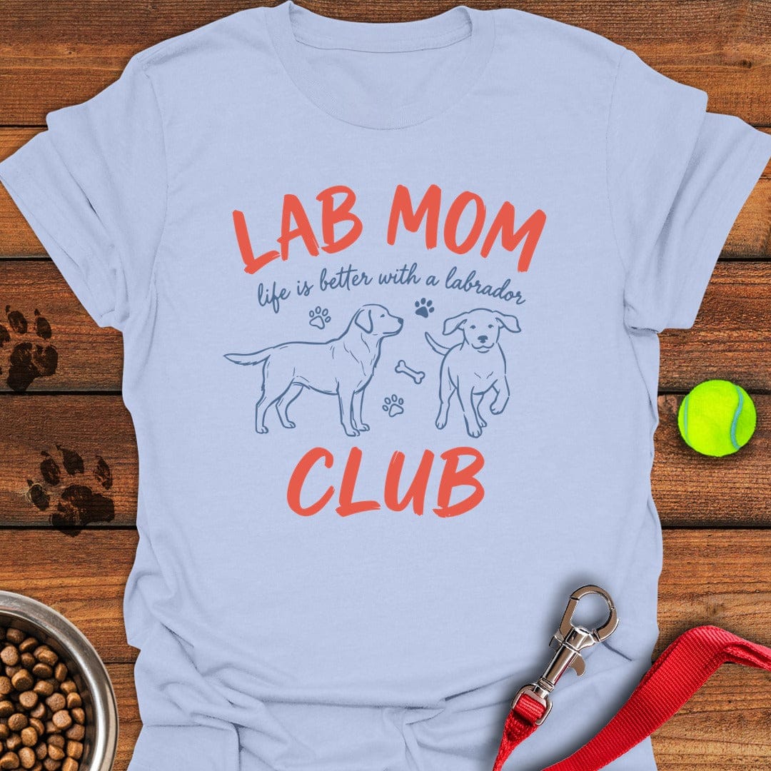Lab Mom Club Light Blue