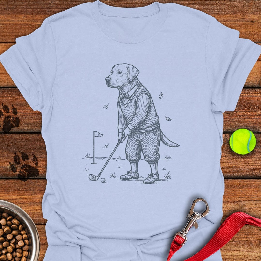 Labrador Golfer Light Blue