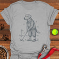 Labrador Golfer Sport Grey